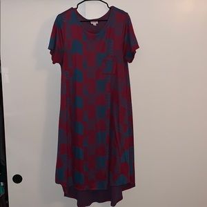 LulaRoe Carly dress, size L